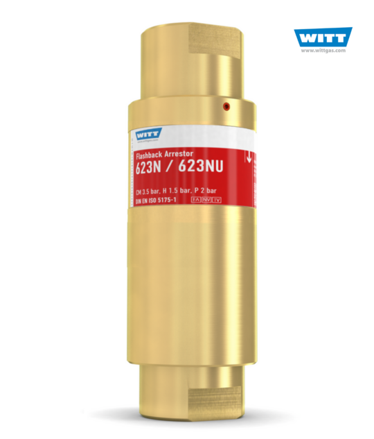 Witt Flashback Arrestor 623nu Fuel Gases